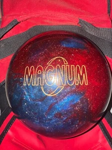 Ebonite Magnum Gyro Galaxy Bowling Ball 6 Pounds UNDRILLED Red Purple Blue w/bag - Picture 1 of 5