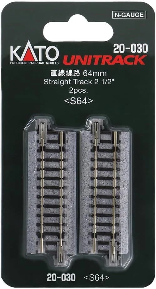 Kato Kat20030 N 64mm 2-1/2 Straight (2)
