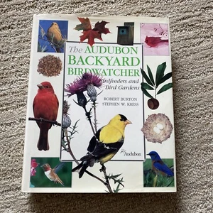 Audubon Backyard Birdwatcher Birdfeeders & Bird Gardens by Stephen Kress USED HC - Imagen 1 de 12