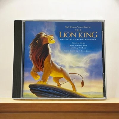 The Lion King Soundtrack CD Various Artists 90s 12 Song Compilation Album Movie - Image 1 of 4