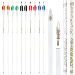 6/12 X 32'' Archery Arrow Pure Carbon SP400-800 .003''.006'' Shooting Target - Picture 1 of 32