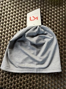 NWT Kari Traa Nora S Beanie Hat Stretch Knit Cap Outdoor Marin Gray Women's OS - Picture 1 of 8