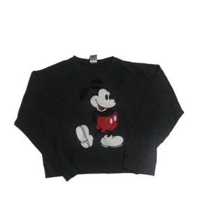 Disney Mickey Mouse Sweater Dark Gray Extra Small - Picture 1 of 5