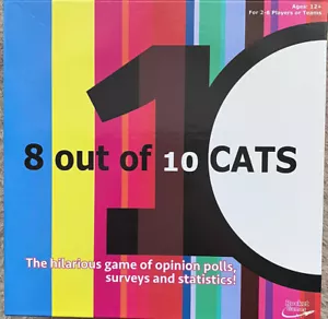 8 Out of 10 Cats - Board Game - In Excellent Condition 12 years + - Picture 1 of 4