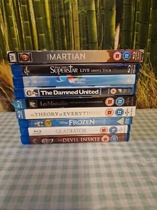 Bundle of 9 Random Blu-Ray Disc - Picture 1 of 2