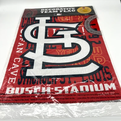 St. Louis Cardinals Embossed Fan Rules Garden Flag 12.5" x 18" Team Sports MLB - Image 1 of 4
