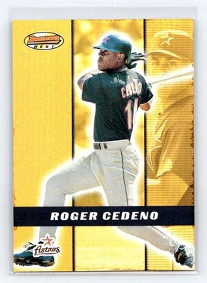 2000 Bowman's Best #28 Roger Cedeno Houston Astros - Imagem 1 de 2