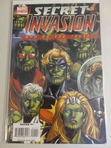 Secret Invasion Who Do You Trust? 1A Jimenez 2008 Marvel Comics One-Shot - Picture 1 of 1