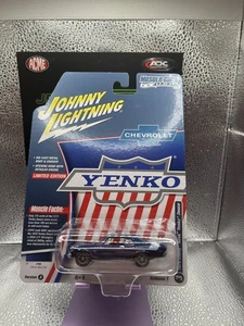 1970 CHEVROLET NOVA YENKO DEUCE Blue 1/64 BY JOHNNY LIGHTNING JLMC034-JLSP383 A - Picture 1 of 1