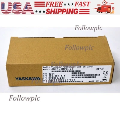 US FREE TAX YASKAWA JOHB-SMP3-MA Multi Protocol Ethernet Option Card - Image 1 of 4