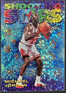 Las mejores estrellas fugaces de la temporada Topps 1997 #6 Michael Jordan Chicago Bulls Salón de la fama #23 - Imagen 1 de 2