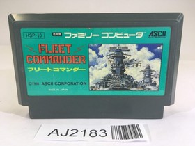 AJ2183 Fleet Commander NES Famicom Japan
