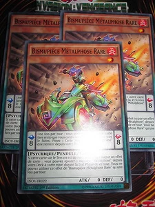 YU-GI-OH! COM BISMUPIECE METALPHOSE RARE LOT DE 3 INOV-FR022 FR ED1 NEUF MINT - Picture 1 of 1