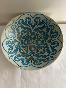 MAIDSTONE J &G MEAKIN UNUSUAL BLUE DECORATED BOWL - Picture 1 of 7