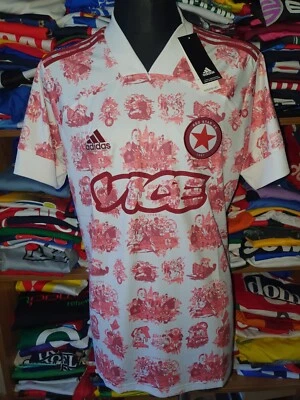 ADIDAS NEW FC RED STAR PARIS 2020/2021 AWAY SHIRT SIZE XL JERSEY MAILLOT
