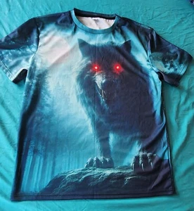 Halloween Wolf Shirt - Picture 1 of 2