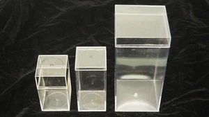 Clear Plastic Rectangle Party Favor Gift Display Candy Box Wedding Party Shower - Picture 1 of 3