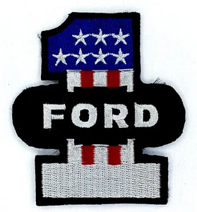 Ford No. 1 embroidered cloth patch H030107 - Picture 1 of 1