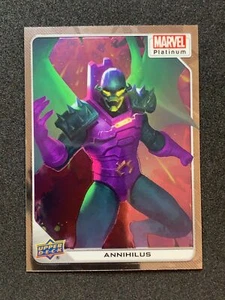 #77 Annihilus 2023 Upper Deck Marvel Platinum - Picture 1 of 2