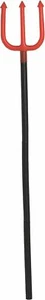 Devil's Pitchfork Collapsible Toy Prop Fancy Dress Halloween Costume Accessory - Picture 1 of 1