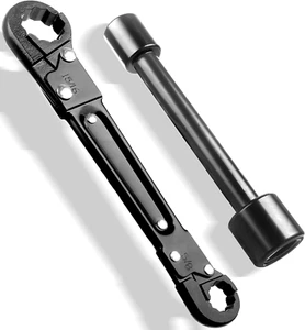 Plumbing Tools, Angle Stop Wrench Kit, Plumbing Wrench. New Compression Angle St - Picture 1 of 12