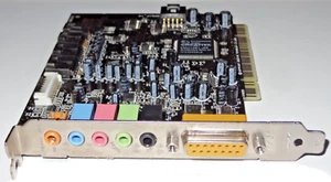 Creative Sound Blaster Live! 5.1 Digital PCI Sound Card with FP header (SB0220) - Afbeelding 1 van 5