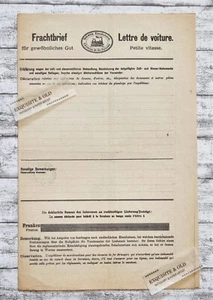 1882 Schweiz Eisenbahn Frachtbrief Bärschwyl Basel Mülhausen Dokument Transport - Picture 1 of 3