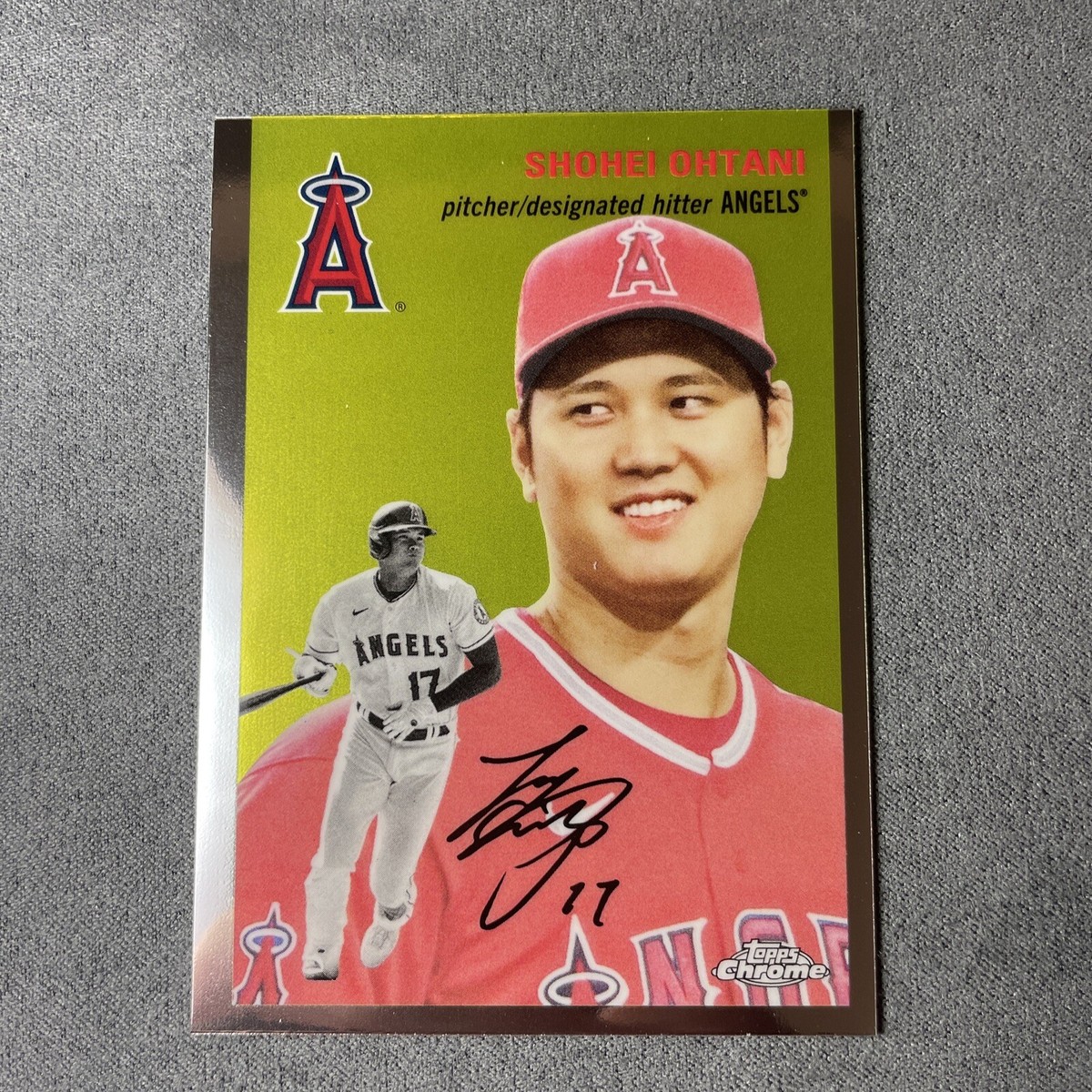 大谷翔平 topps 2023 Platinum Anniversary 2023 Topps Chrome Platinum Anniversary - Shohei Ohtani #186