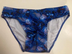 Bruno Banani men's swim brief squid print size 5/Medium new with tags - Picture 1 of 7