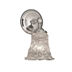 Justice Design Veneto Luce Tradition 1-LT Sconce Rnd Flared, Lace/Chrome - Picture 1 of 1