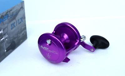 Avet LX6.0 G2 NGP Single Speed Lever Drag Reel - Right Handed - PURPLE - New - Image 1 of 4
