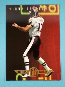 1997 Collector's Edge Night Games Vinny Testaverde Ravens #11 1046/1500 - Foto 1 di 2