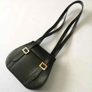 Renaud Pellegrino Handbag Shoulder Tote Bag in Khaki Green USED Good Condition - Picture 1 of 10