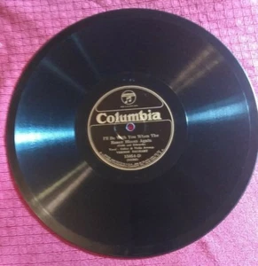 Vernon Dalhart Columbia 15054-D / MOLLIE DARLING / I'LL ME WITH YOU WHEN THE ... - Imagen 1 de 4