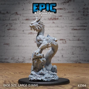 Long Cat C by Epic Miniatures RPG D&D Pathfinder 3D Print - Picture 1 of 2