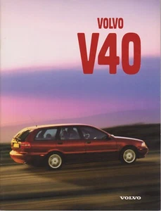 Prospekt Volvo V40 1997 Technische Daten Ausstattungen Preise - Bild 1 von 2