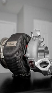 Audi S5 B9 Turbodecke Kohlefaser Funk Motorsport Turbo Jacke - Bild 1 von 8