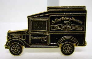 Department 56 Weihnachtsdorf Express Lieferwagen Van Anstecknadel 1,5 Zoll - Bild 1 von 2