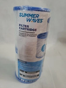 Summer Waves / Polygroup TYP I Poolpumpe Filterkartusche - 2er Pack Neu - Bild 1 von 3