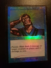 Psionic Blast - Foil - MTG Time Spiral Shifted Magic - LP