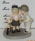 2000 KA #785881 Pretty As A Picture "My Girl" Boy Girl With Bicycle Rare Enesco
