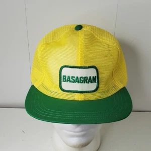 VTG Basagran Herbicide Logo Patch Snapback Hat Farmer Full Foam Trucker Cap Farm - Picture 1 of 9