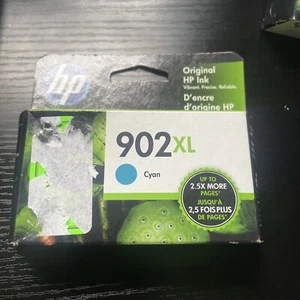 HP 902XL Cyan Tintenpatrone - Original Original-Zubehör-Hersteller Patrone T6M02AN EXP 10/2022 - NEU - Bild 1 von 6