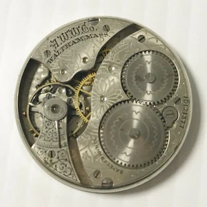 e927 Vintage Waltham Wrist Watch Movement for Parts Repair - Picture 1 of 3