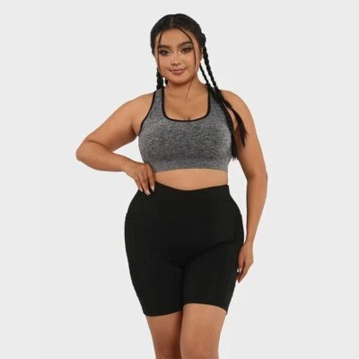 Sujetadores deportivos sin costuras de yoga talla grande para mujer ropa de entrenamiento físico L-3XL Foto 1 de 4