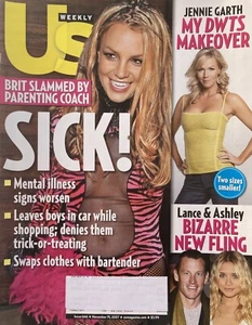 BRITNEY SPEARS November 19, 2007 US Magazine JENNIE GARTH / ASHLEY OLSEN - Picture 1 of 1