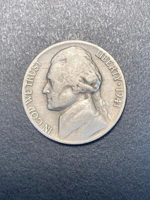 COLLECTABLE 1941 UNITED STATES 5 Cent Coin - Image 1 of 2