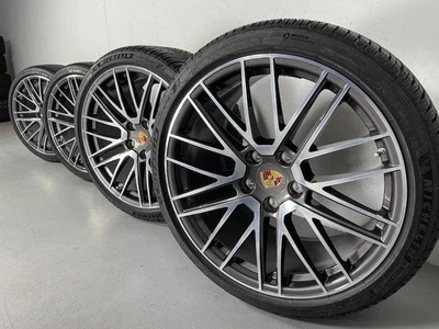Porsche 992 20/21 Zoll Turbo Winter Räder Michelin DOT2023 NUR 800Km 7-8mm - Bild 1 von 4