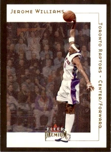 2001-02 Baloncesto Fleer Premium Jerome Williams Toronto Raptors #145 - Imagen 1 de 2