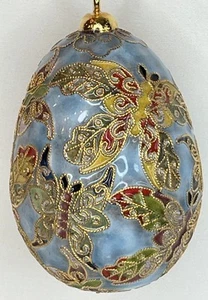 Schmetterlinge Cloisonné Ei hängende Ornament mit Geschenkbox - Bild 1 von 19